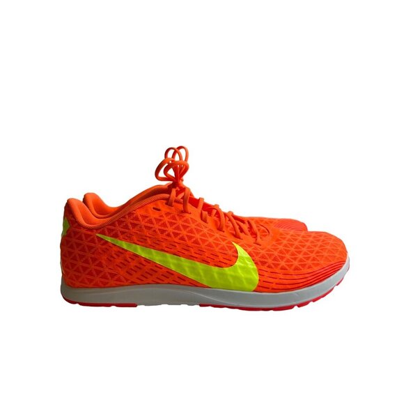 NEW! Nike Men's Zoom Rival XC 5 Total Orange Volt Cross Country Spikes Size 10.5 - Picture 1 of 10